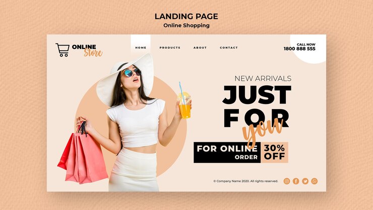 Landing Page Online Fashion Sale 23 2148585401