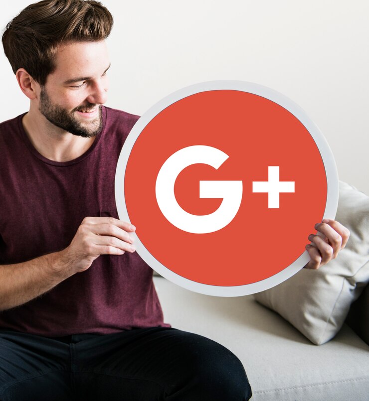 Person Holding Google Plus Icon 53876 49323