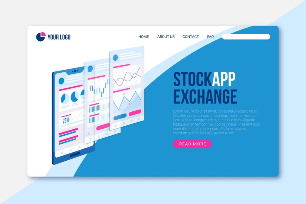 Stock Exchange Application Landing Page 23 2148598421